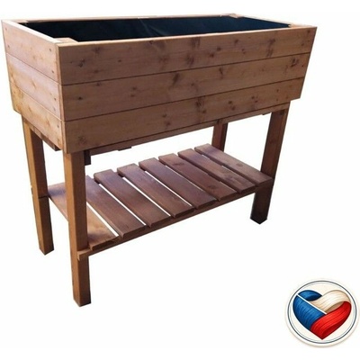 Tradgard Záhon na vysokých nohách s nátěrem 985 x 410 x 870 mm