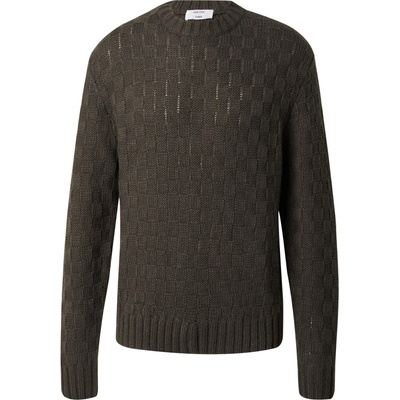 Dan Fox Apparel Пуловер 'Hermann' сиво, размер M