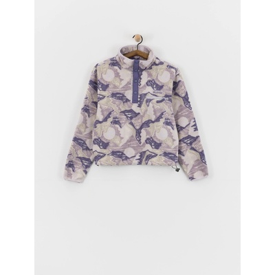Columbia Helvetia II Printed Cropped Half Snap lavender pearl/sunscape