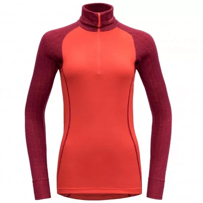 Devold Термо блуза DEVOLD Duo Active Woman Zip Neck beetroot L