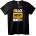 NOONEBRAND Тениска Месец на Черната История - 2XL, Black