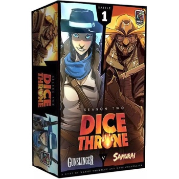 Roxley Games Настолна игра Dice Throne: Season 2 - Gunslinger vs Samurai (BGBG0000869N)
