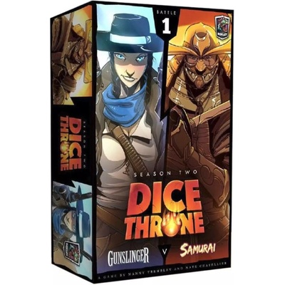 Roxley Games Настолна игра Dice Throne: Season 2 - Gunslinger vs Samurai (BGBG0000869N)