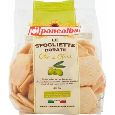 Panealba chrumkavé talianske sfogliette s olivovým olejom 180 g