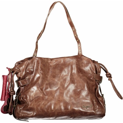 Desigual Dámska Kabelka Hnedá 38.0X26.0X10.0cm hnedá