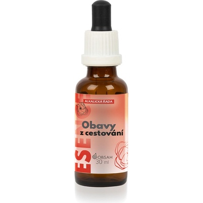 Strach z cestovania kombinovaná zmes Bach. esencií 30 ml