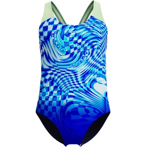Speedo Цял бански girls eng print splashback 1pc (8-002625003)
