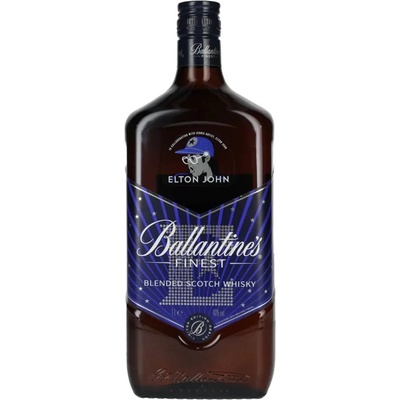 Ballantines Finest Elton John Edition 40% 1 l (čistá flaša)