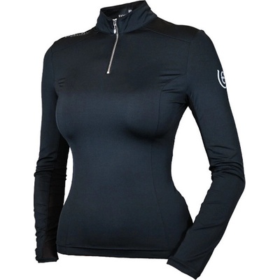 EQUESTRIAN STOCKHOLM Tričko Air Breeze Top Black Edition