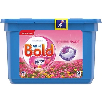 Bold Allin1 with Lenor Sparkling Bloom Color kapsule 19 PD