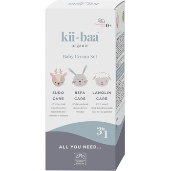kii-baa organic ALL YOU NEED 0+ s pro/prebiotiky SUDO, B5PA, lanolin 1 ks
