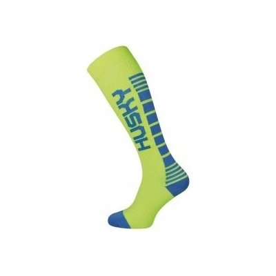 Husky ponožky Compress fit green/blue