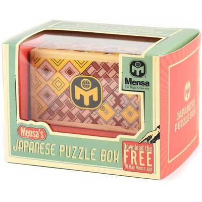 Wow! Stuff Японски пъзел-кутия " Менса" от дърво (ro28990)