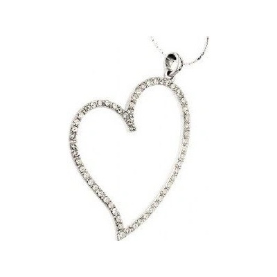 JSB srdce se Swarovski elements krystal 6170