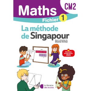 Mathématiques CM2 - Méthode de Singapour - Fichier élève 1 | Kritter (2025)