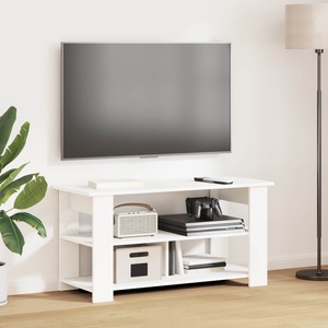 vidaXL Стойка за телевизор Бяло 100 x 40 x 50 cm (8000388)