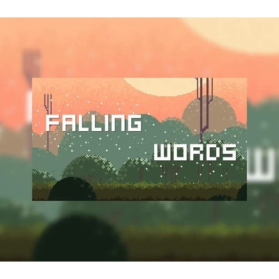 Falling words