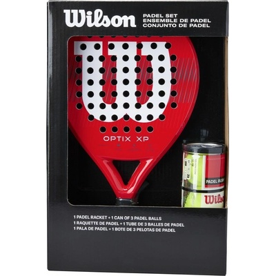 Wilson Optix XP Padel Kit Box - red
