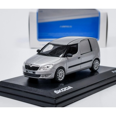 ABREX Škoda Roomster FL Praktik 2010 Stříbrná Brilliant Metalíza 1:43