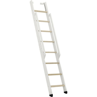 Minka STAIRS Přímé žebříkové schodiště Strong smrk/bílá, 8 schodů, 199 cm