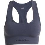 Icebreaker Дамско мериносово термобельо Icebreaker Women's Merino Seamless Active Bra Sports bra - Graphite - размер XS (114-3156-0211)