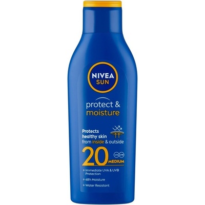 Nivea Sun Protect & Moisture hydratační mléko na opalování SPF30 400 ml