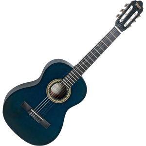 Valencia VC203 Transparent Blue Класическа китара с размер 3/4