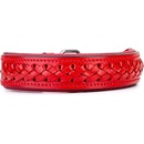 Kay-line kožený obojok Red pepper