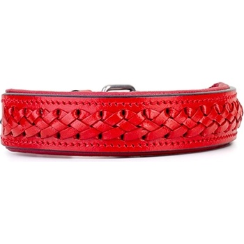 Kay-line kožený obojok Red pepper