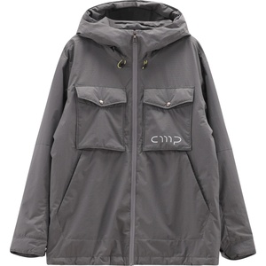 CMP Мъжко водоустойчиво яке CMP Jacket Fix Hood with Chest Pockets Waterproof jacket - Dove Grey - размер XL (002-3855-0214)