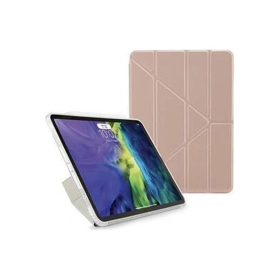Pipetto PIP045-63C-Q Metallic Origami na Apple iPad Air 10.9" 2020 ružové