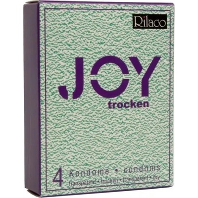 Rilaco 4 бр. сухи презервативи Rilaco Joy Dry