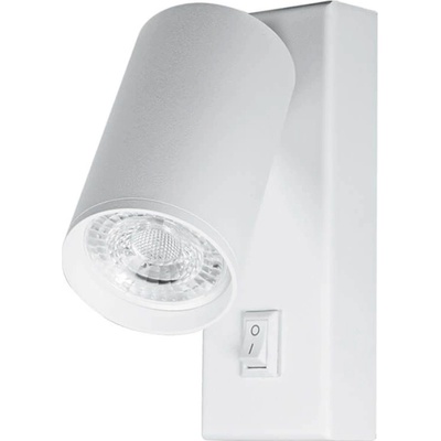VIVALUX Спот за стена с прекъсвач sp706 lux Бял gu10 (viv004387)