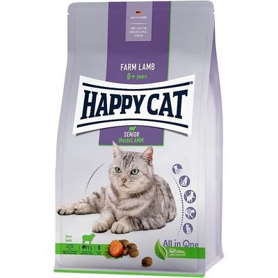 HAPPY CAT Senior s jahňacím mäsom 4 kg