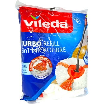 Vileda резерва, Turbo refill, 100% Microfibre, 2в1