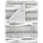 Catherine Lansfield Светлосиво одеяло от изкуствена кожа 130x170 cm Flint - Catherine Lansfield (DS/59143/W/130170/SI)