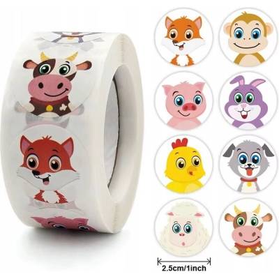 Motivačné nálepky unicorn 500 ks
