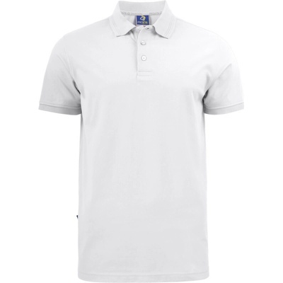 Projob polokošile 2021 Pique Polo těžká bavlna krátký rukáv pánská COT64202100100-white