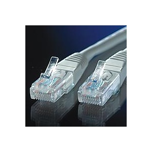 Roline VALUE 21.99. 0510 : : UTP Patch кабел Cat. 5e, 10.0 м, AWG24, сив
