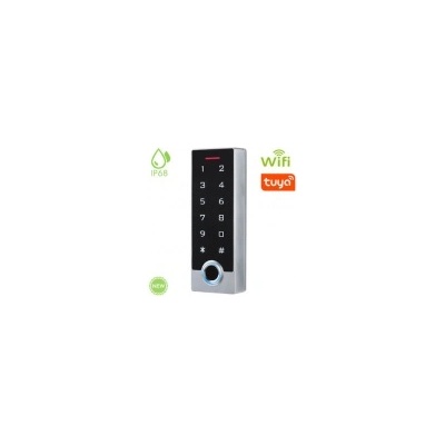 S4A S4A-TF2EM-W Tuya - 3-6cm, външен монтаж, Wiegand 26, клавиатура, пръстов отпечатък, WiFi, Tuya Smart самостоятелен контролер, RFID 125kHz (S4A-TF2EM-W Tuya)