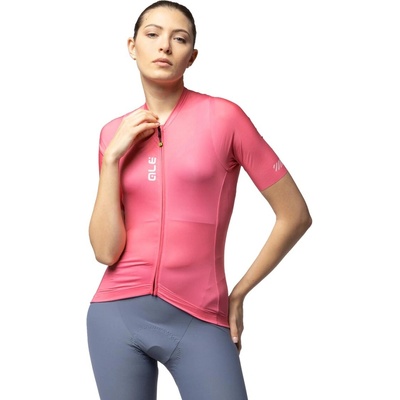 Alé PRAGMA Color block #26 W jersey Flamingo pink