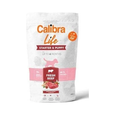 Calibra Dog Life Starter & Puppy Fresh Beef 50 x 100 g