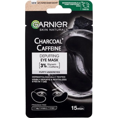 Garnier Skin Naturals Charcoal Caffeine Depuffing Eye Mask от Garnier за Жени Маска за очи 5г