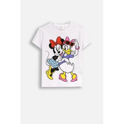 COCCODRILLO Tričko s krátkým rukávem bílý s potiskem vpředu licence MINNIE MOUSE