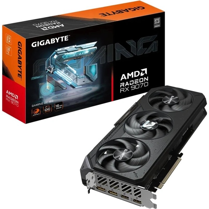 Gigabyte Radeon RX 9070 GAMING OC 16GB GV-R9070GAMING OC-16GD
