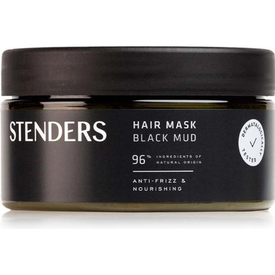 Stenders Black Mud & Charcoal maska na vlasy s aktívnym uhlím 200 ml
