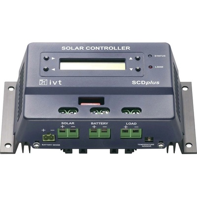 IVT SCDplus 15A solární regulátor nabíjení PWM 12 V, 24 V 15 A