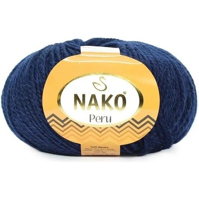 Pletací příze Nako Peru 6194 - modrá