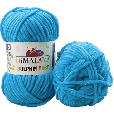 Himalaya příze Dolphin Baby 80326 azurově modrá