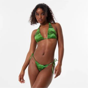 Image 1 of Jack Wills Adjustable Bikini Bottom - Green Swirl
